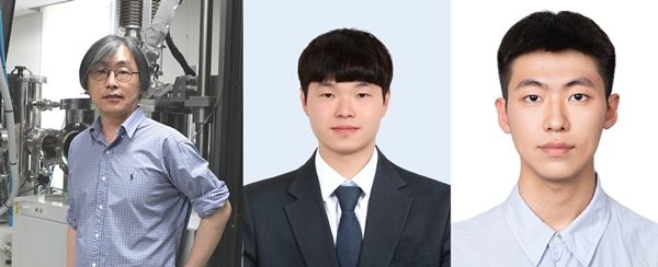 [대구=뉴시스] (왼쪽부터) DGIST 화학물리학과 홍정일 교수, 최원창 박사후연수연구원, 심태보 통합과정생. (사진=대구경북과학기술원 제공) 2026.09.15. photo@newsis.com *재판매 및 DB 금지