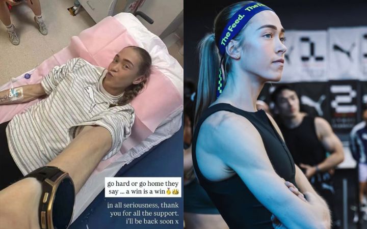 [서울=뉴시스] 호주 하이록스 선수 조안나 비에트르지크가 경기 도중 대변 실금 증상을 보였음에도 레이스를 끝까지 이어가 우승한 사실이 알려지면서 위생 문제를 둘러싼 네티즌들의 반응이 이어지고 있다. (사진=인스타그램 '@joannawietrzyk' 캡처)