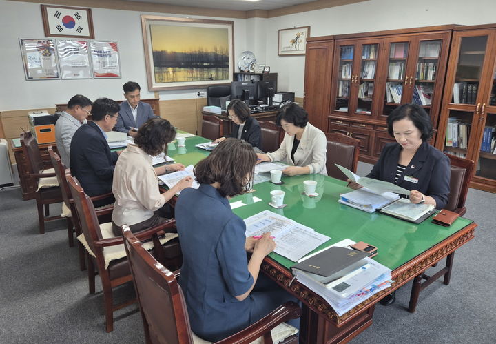 [창녕=뉴시스] 반부패·청렴 추진계획 이행점검 회의를 하고 있다. (사진=창녕군 제공) 2026.09.16. photo@newsis.com *재판매 및 DB 금지