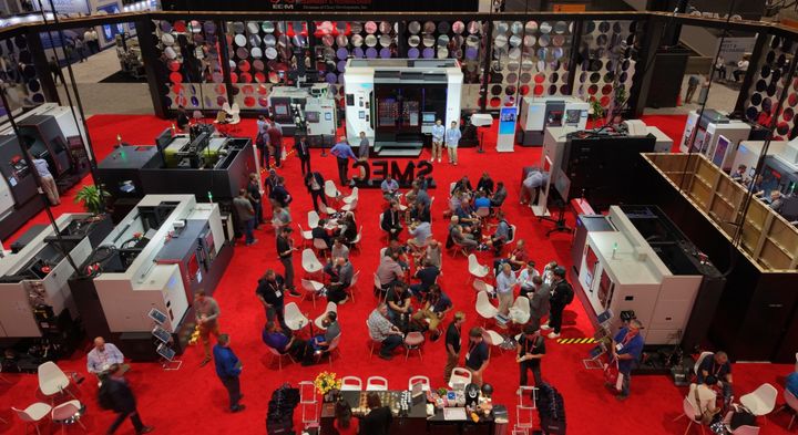 IMTS 현장 부스. (사진=스맥) *재판매 및 DB 금지