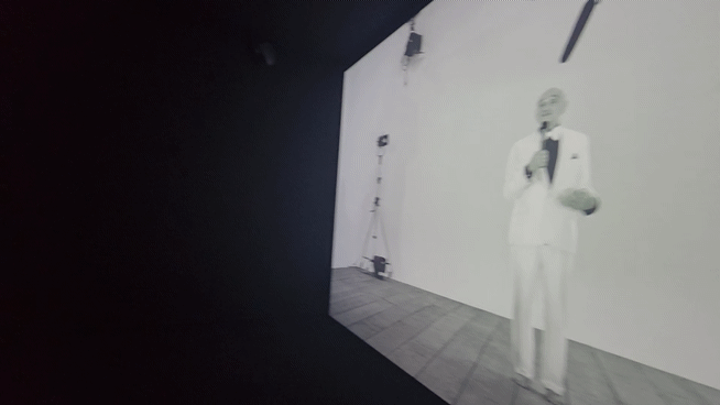 [사진=박현주 미술전문기자'Up Against the Walls_Ugo Rondinone. 영상 전시 전경 *재판매 및 DB 금지