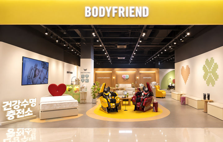 [서울=뉴시스] 바디프랜드는 경기도 용인시 기흥구에 위치한 리빙·가전 복합쇼핑몰 리빙파워센터에 신규 라운지를 마련했다고 17일 밝혔다. (사진=바디프랜드 제공) 2026.09.17. photo@newsis.com *재판매 및 DB 금지