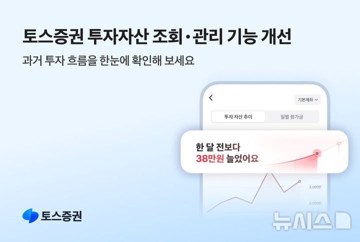 토스증권, 투자자산 조회·관리 기능 개선