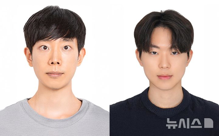 [전남광주=뉴시스] (왼쪽부터) GIST AI학과 김의환 교수, 김이룸 석·박사통합과정생 *재판매 및 DB 금지