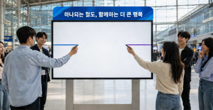 [서울=뉴시스] 코레일은 오는 18일 서울, 수서, 광주송정, 부산역에서 하나된 고속철도의 새 출발을 기념하는 고객 참여 이벤트를 개최한다. 2026.09.17. (사진=코레일 제공) photo@newsis.com *재판매 및 DB 금지