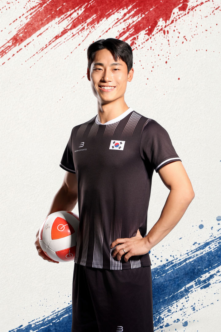 [서울=뉴시스] 한국 테크볼 국가대표 이준석. (사진 = 대한체육회 제공) *재판매 및 DB 금지