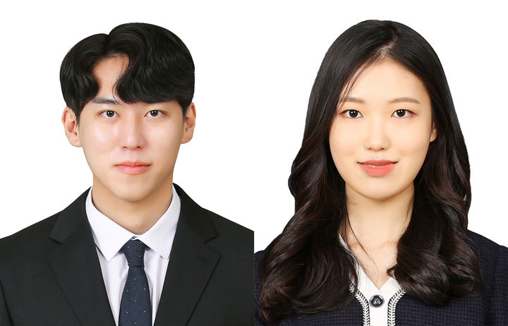 [전남광주=뉴시스] 박기웅 기자 = 제82차 대한영상의학회 학술대회(KCR 2026)에서 우수 학술전시상을 수상한 전남대병원 영상의학과 양준열(왼쪽)·박계령 전공의. (사진 = 전남대병원 제공) 2026.09.17. photo@newsis.com *재판매 및 DB 금지
