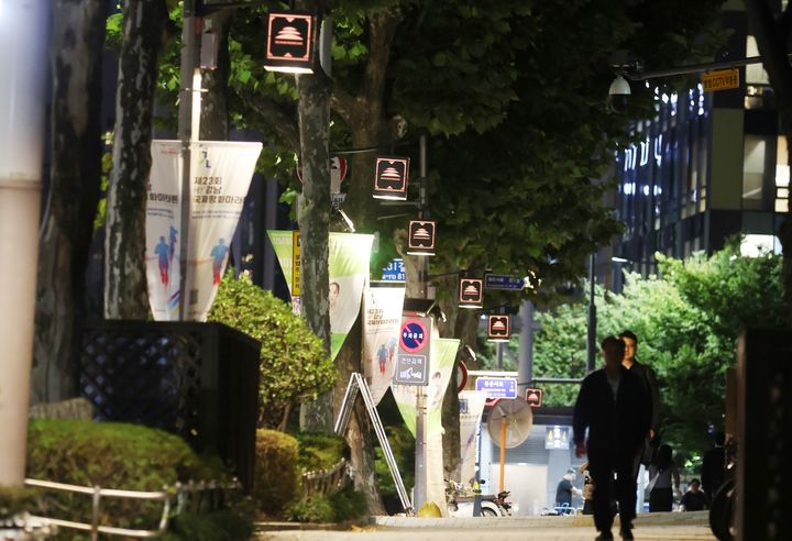 [서울=뉴시스] 봉은사로 야간 경관등. (사진=강남구 제공) 2026.09.18. photo@newsis.com *재판매 및 DB 금지