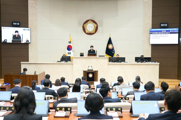 [용인=뉴시스] 제306회 용인시의회. (사진=용인시의회 제공) 2026.09.18. photo@newsis.com *재판매 및 DB 금지
