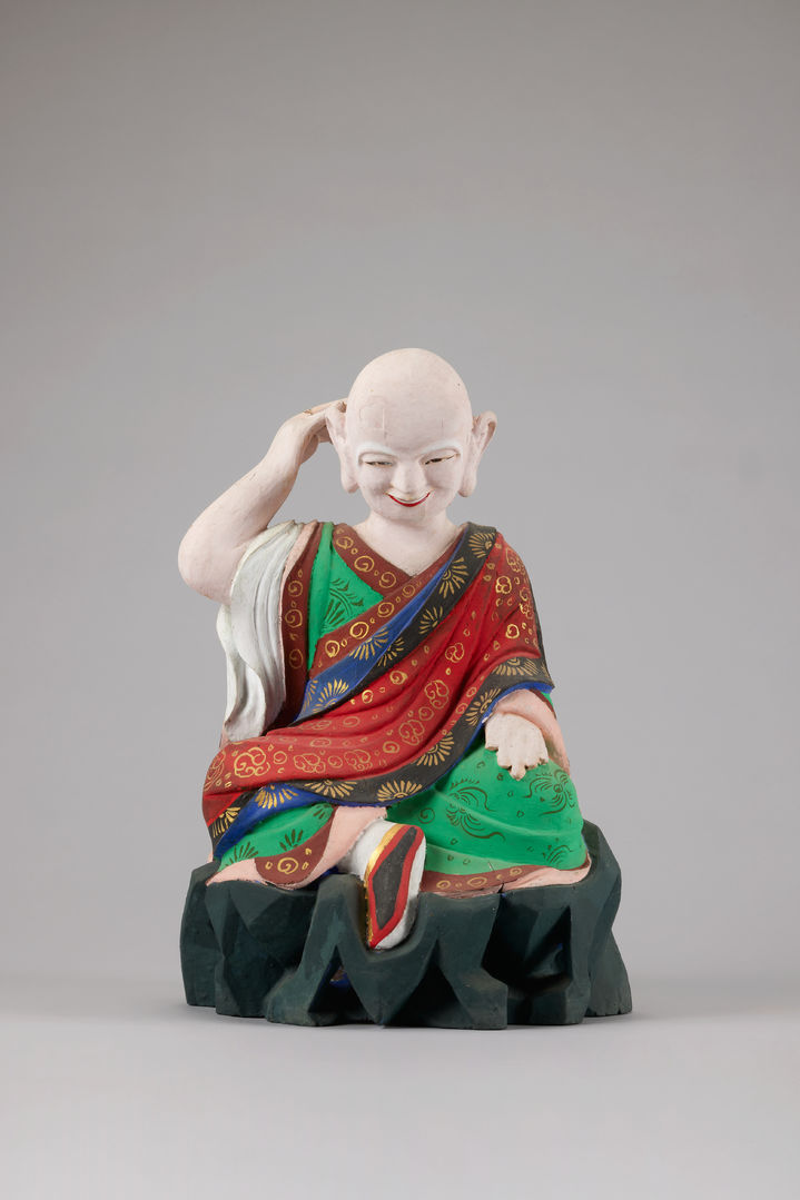 [서울=뉴시스] 지난 16일 개막한 국립전주박물관 특별전 '도량으로의 귀환, 전주 서고사 나한'에 전시된 나한상 (사진=국립전주박물관 제공) 2026.09.20. photo@newsis.com *재판매 및 DB 금지