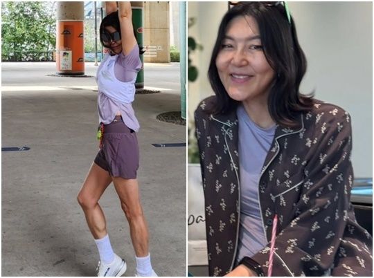 [서울=뉴시스]스타일리스트 한혜연이 몸무게 20kg을 덜어낸 뒤 44kg을 변함없이 지켜가는 일상을 나누며 꾸준한 관리 비법을 털어놓았다.(사진=한혜진 인스타그램)2026.09.20.