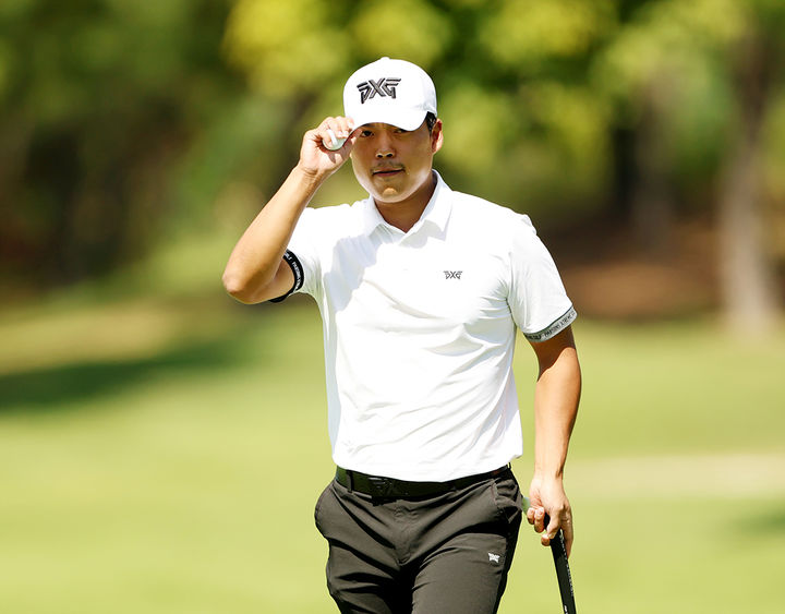 [서울=뉴시스] 신상훈, 한국프로골프(KPGA) 투어 골프존 오픈에서 우승. (사진=KPGA 제공) *재판매 및 DB 금지