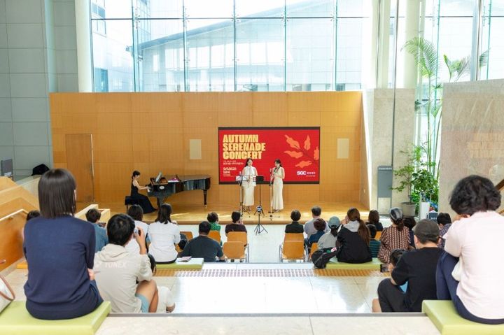 [서울=뉴시스]SGC문화재단은 지난 18일 신촌세브란스병원에서 환우와 보호자, 의료진을 위한 '찾아가는 나눔 음악회'를 개최했다고 21일 밝혔다. (사진=SGC문화재단 제공) 2026. 9. 21. *재판매 및 DB 금지