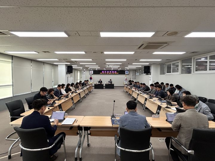 [부안=뉴시스] 21일 개최된 간부회의 (사진=부안군 제공) 2026.09.21. photo@newsis.com *재판매 및 DB 금지