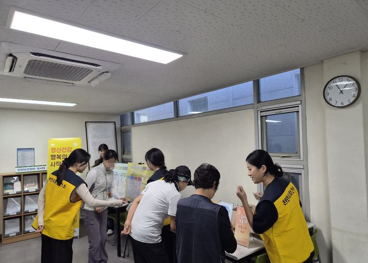 [천안=뉴시스] 상록골프앤리조트가 21일 임직원과 골프장 캐디들을 대상으로 한 마음봄 캠페인을 진행했다. (사진=상록골프앤리조트 제공) 2026.09.21 photo@newsis.com *재판매 및 DB 금지