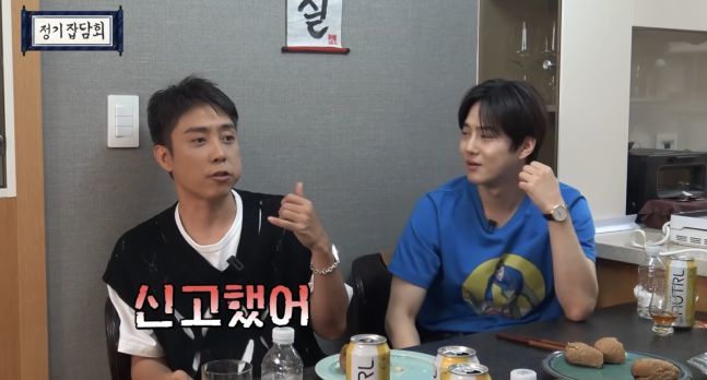 [서울=뉴시스] 그룹 젝스키스 출신 은지원이 멤버 김재덕과 연락이 끊겨 신고까지 했던 일을 공개했다. (사진=유튜브 채널 '채널 반달') 2026.09.21. photo@newsis.com *재판매 및 DB 금지