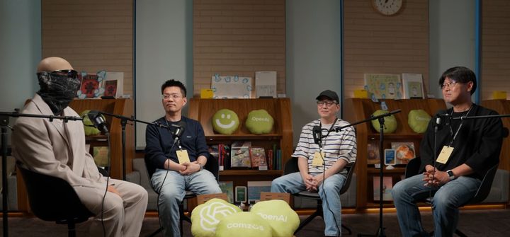[서울=뉴시스]유튜브 채널 '날계란'에 출연한 고정환 전 넥슨 메이플스토리·던전앤파이터 팀 리드, 김용하 넥슨게임즈 블루아카이브 총괄 PD, 박상준 컴투스 이사는 GTA6의 막강한 영향력과 파급력에 대해 일제히 우려를 표했다. 사진 유튜브 채널 '날계란' 영상 캡처 *재판매 및 DB 금지