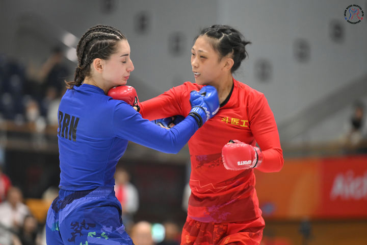 [서울=뉴시스] 종합격투기(MMA) 국가대표 이보미, 2026 아이치·나고야 아시안게임 MMA 여자 모던 54㎏급서 동메달 획득. (사진=대한MMA총협회 제공) *재판매 및 DB 금지