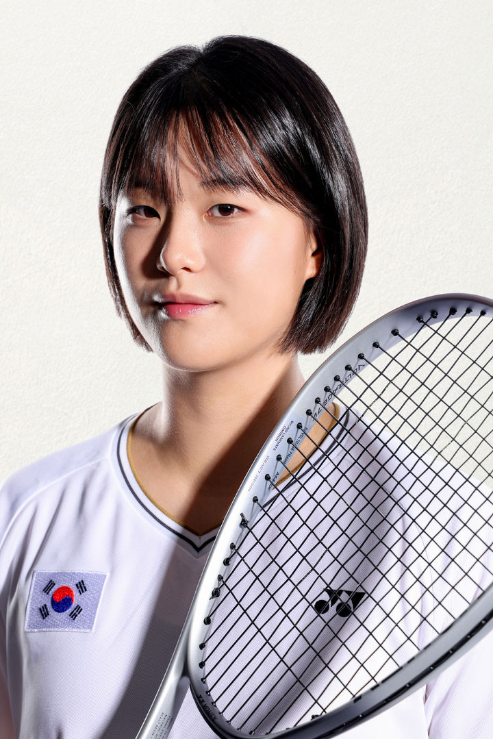 [서울=뉴시스] 한국 정구 대표팀의 황정미. (사진 = 대한체육회 제공) *재판매 및 DB 금지