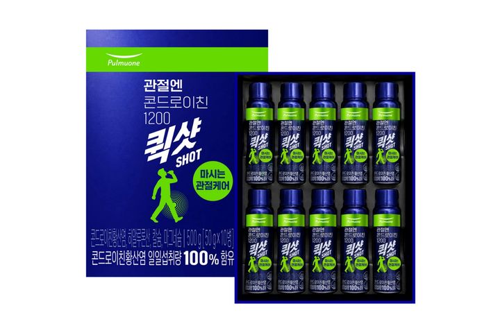 [서울=뉴시스] 풀무원헬스케어, '관절엔 콘드로이친 1200 퀵샷' 출시 (사진=풀무원헬스케어 제공) *재판매 및 DB 금지