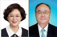 [대전=뉴시스]전명자 신임 평생교육진흥원장과 민병권 청년내일재단 대표. 2026.09.23 photo@newsis.com *재판매 및 DB 금지