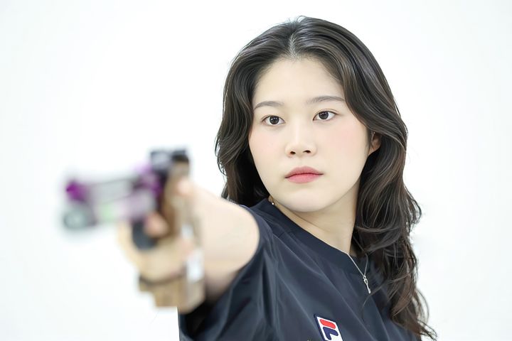 [서울=뉴시스]사격 대표팀 추가은. (사진=대한사격연맹 제공)