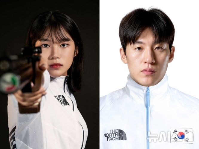 [전주=뉴시스] 왼쪽부터 추가은(사격), 이정현(농구) 선수. *재판매 및 DB 금지
