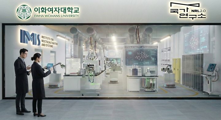 [서울=뉴시스] 이화여대 국가연구소 자율실험실 조감도. (사진=이화여대 제공) 2026.09.23. photo@newsis.com *재판매 및 DB 금지