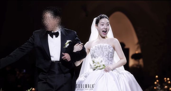 [서울=뉴시스] 류화영 결혼식. (사진 = 소셜 미디어 캡처) 2026.09.23. photo@newsis.com *재판매 및 DB 금지