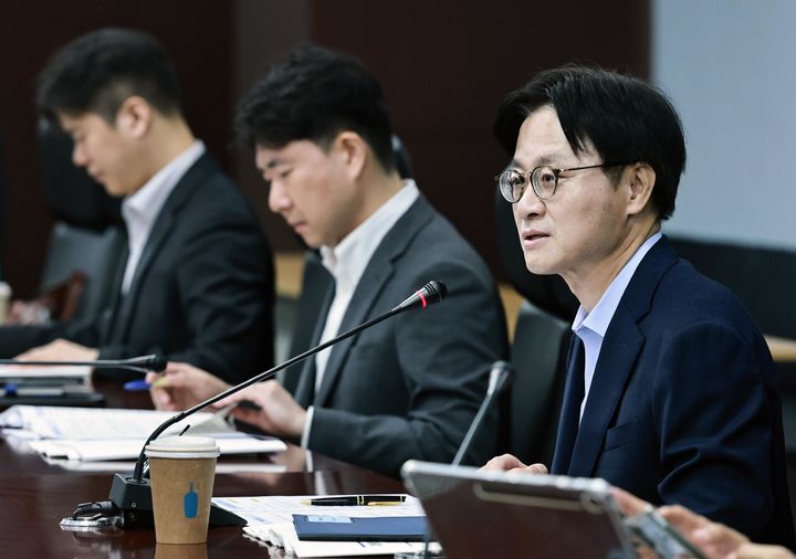 [서울=뉴시스] 김정관 산업통상부 장관이 23일 오전 서울 종로구 한국무역보험공사에서 열린 '제6차 자원안보협의회'에서 발언하고 있다. (사진=산업통상부 제공) 2026.09.23. photo@newsis.com *재판매 및 DB 금지