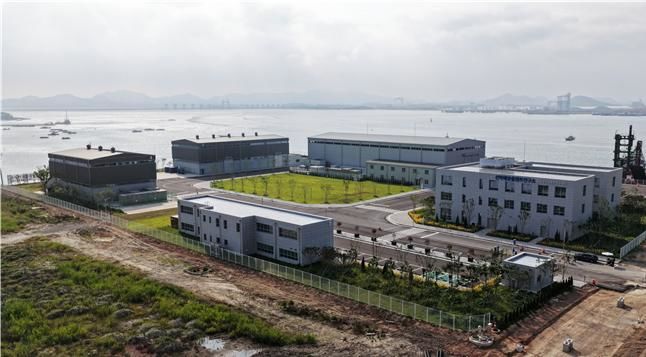 [목포=뉴시스]남항 선박해양플랜트연구소(KRISO) 친환경연료추진연구센터. (사진=목포시 제공) 2026.09.24. photo@newsis.com *재판매 및 DB 금지