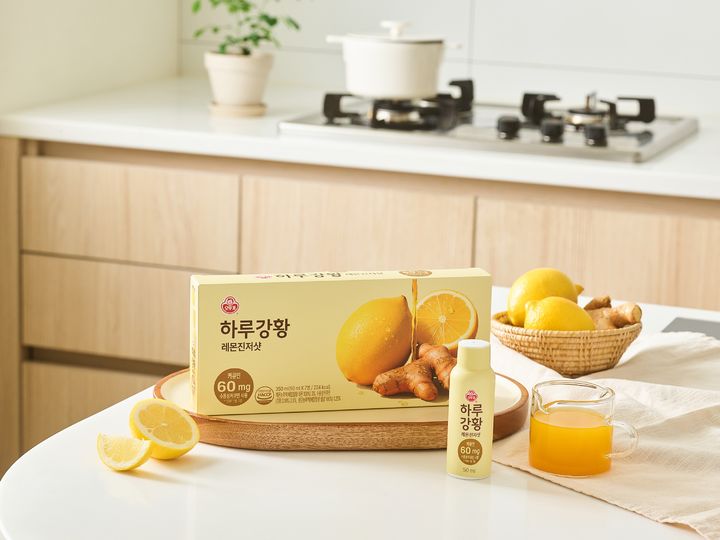 오뚜기 '하루강황 레몬진저샷'. (사진=오뚜기 제공) *재판매 및 DB 금지