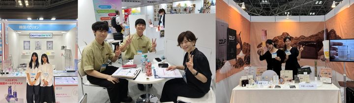 [서울=뉴시스] (왼쪽부터) 건국대 GTEP사업단 소속 김정민·신연경(더마센트릭), 정종서·이태규(온숲), 김하연·김진영(쭙) 요원. (사진=건국대 제공) 2026.09.28. photo@newsis.com *재판매 및 DB 금지