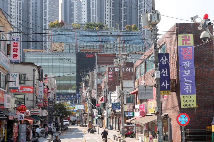 [용인=뉴시스] 용인중앙시장 내 전선 283m 구간 지중화 사업 대상지역(사진=용인시 제공) 2026. 09. 28. photo@newsis.com *재판매 및 DB 금지