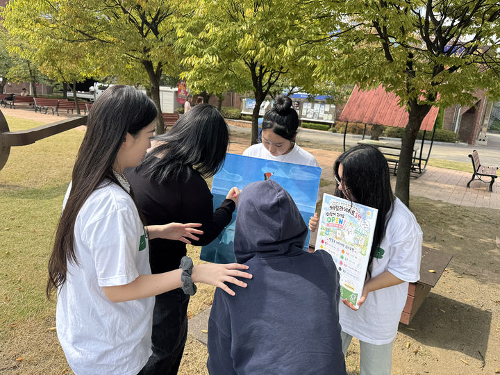 서원대 상담심리학과 학생들이 재학생들을 대상으로 '마음 체크 미션' 프로그램을 운영하고 있다. *재판매 및 DB 금지