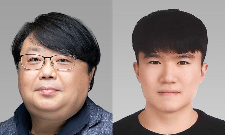 [서울=뉴시스] 장두성 서강대 인공지능학과 교수, 박현빈 인공지능학과 석사과정생. (사진=서강대 제공) 2026.09.29. photo@newsis.com *재판매 및 DB 금지