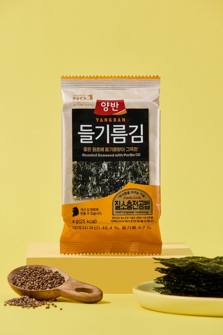 [서울=뉴시스] 동원F&B, 양반김 (사진=동원F&B 제공) *재판매 및 DB 금지