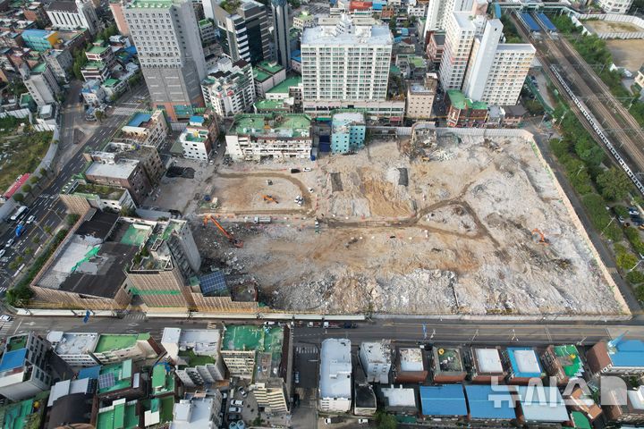 [군포=뉴시스] 군포 10구역 철거 현장. (사진=군포시 제공).2026.09.29. photo@newsis.com 
