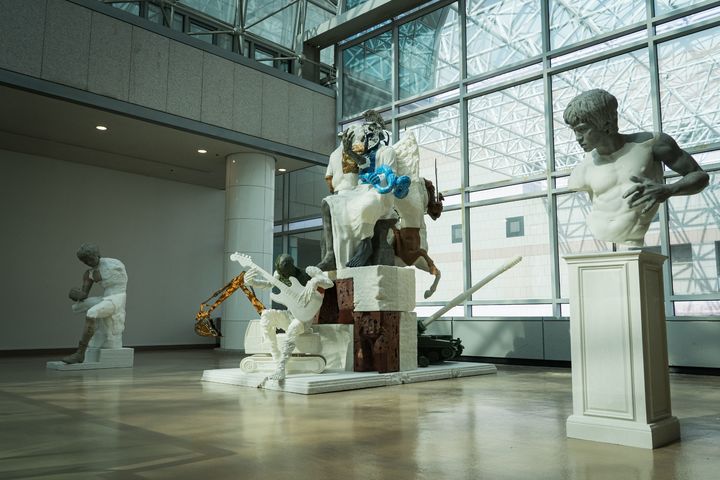 2026 창원조각비엔날레 설치 전경(성산아트홀 7전시실), 사진 페르소나 위 아, 창원문화재단 제공 *재판매 및 DB 금지