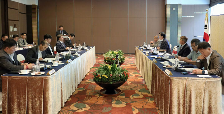 강원랜드는 30일 그랜드호텔에서 제235차 이사회를 개최하고 있다.(사진=강원랜드 제공) *재판매 및 DB 금지