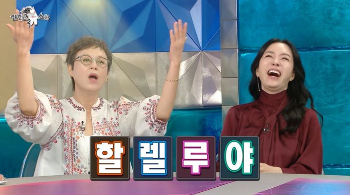 [서울=뉴시스] 박미선이 방탄소년단 콘서트 관람 후기에 대해 이야기 하는 모습이다. (사진=MBC 유튜브 캡처) 2026.09.30. photo@newsis.com *재판매 및 DB 금지