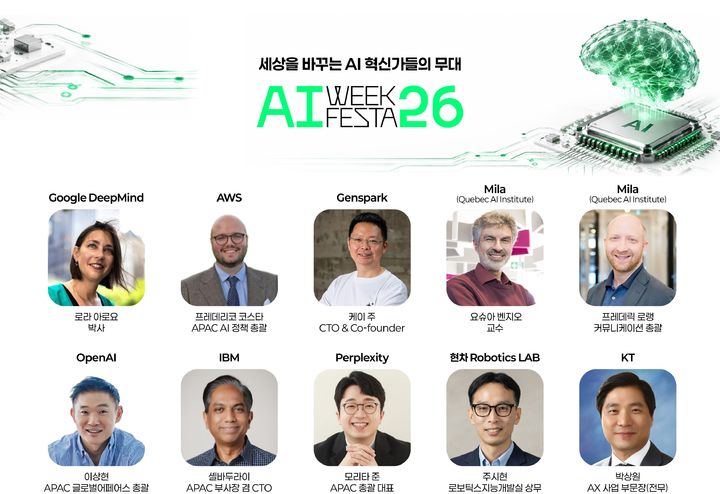 "글로벌 빅테크·국내 AI 기업 한자리에"…AI 페스타, 내달 6일부터 열린다