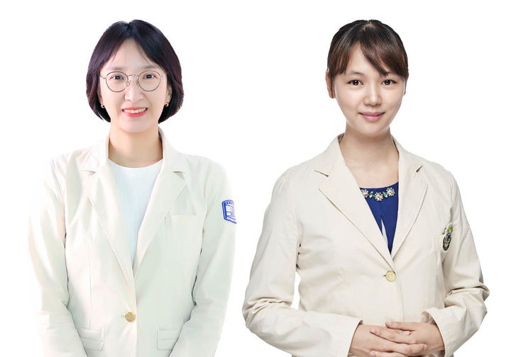 [서울=뉴시스] 가톨릭대학교 의과대학 공동 연구팀은 수술 후 급성신손상(AKI) 발생 위험을 인공지능으로 조기에 예측하는 기술을 개발해 특허를 등록했다고 1일 밝혔다. 사진은 윤혜은 서울성모병원 신장내과 교수·민지원 부천성모병원 신장내과 교수. (사진=서울성모병원 제공) 2026.10.01. photo@newsis.com *재판매 및 DB 금지