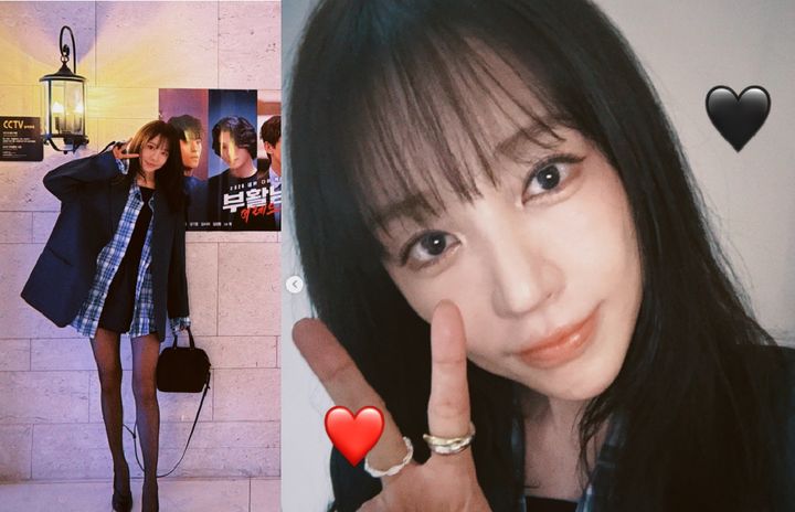 [서울=뉴시스] 그룹 베이비복스 출신 가수 겸 배우 윤은혜가 자신의 소셜네트워크서비스(SNS)를 통해 근황을 공개했다. (사진=윤은혜 인스타그램 캡처) *재판매 및 DB 금지