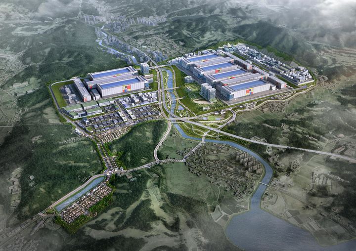 [서울=뉴시스]용인 첨단시스템반도체 국가산업단지 조감도. (사진=LH 제공) 2026. 10. 1. *재판매 및 DB 금지
