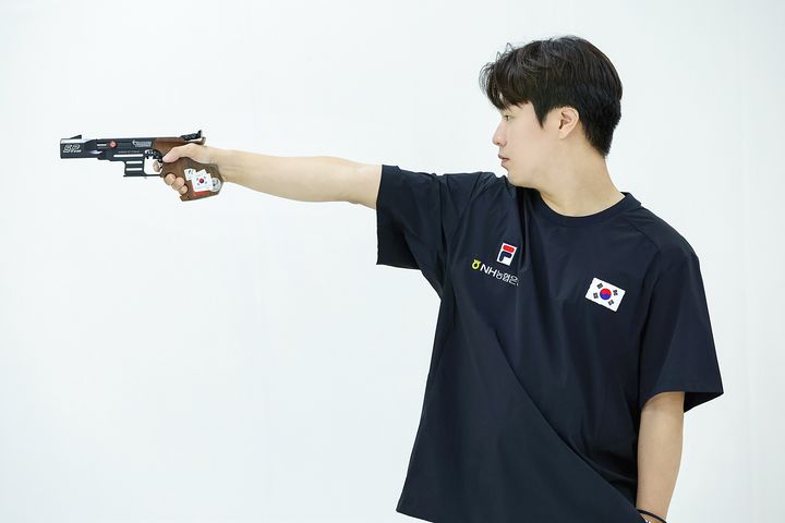 [서울=뉴시스] 사격 국가대표 이건혁. (사진=대한사격연맹 홈페이지 캡처) *재판매 및 DB 금지
