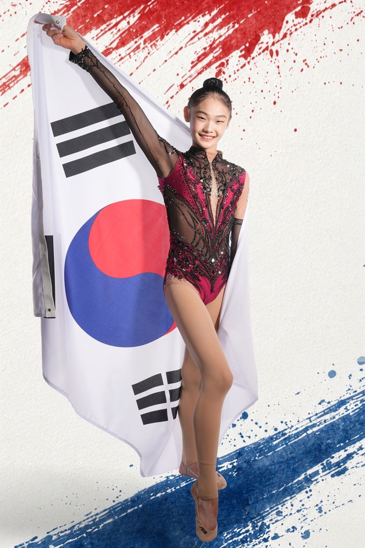 [서울=뉴시스] 리듬체조 서은채. (사진=대한체육회 제공) *재판매 및 DB 금지