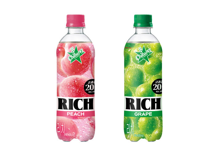 칠성사이다 RICH 2종. (사진=롯데칠성음료 제공) *재판매 및 DB 금지
