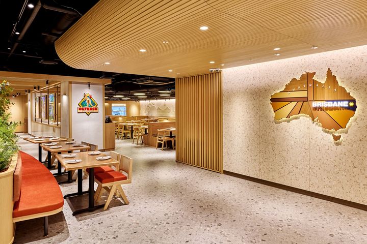 [서울=뉴시스] 아웃백 '강남롯데점' 매장 전경 (사진=다이닝브랜즈그룹 제공) *재판매 및 DB 금지