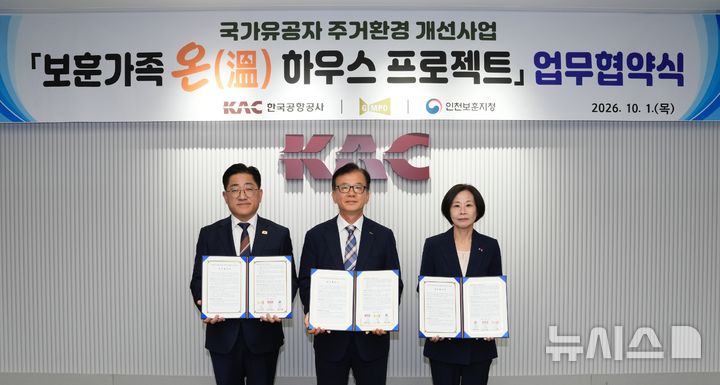 한국공항공사, 국가유공자·유가족 낡은 집 고쳐준다